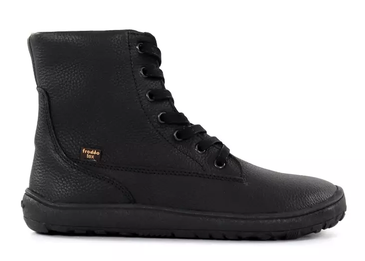 Froddo Women's Barefoot Ankle Boots Tex Laces G3160236 Black - Women's ankle boots - 136883 - 1
