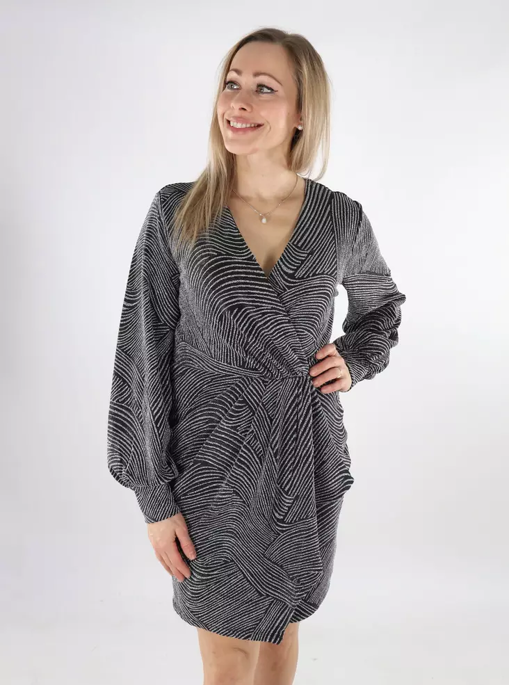 Vila dress Glitter black/silver lur - Dresses and tunics - 137393 - 1