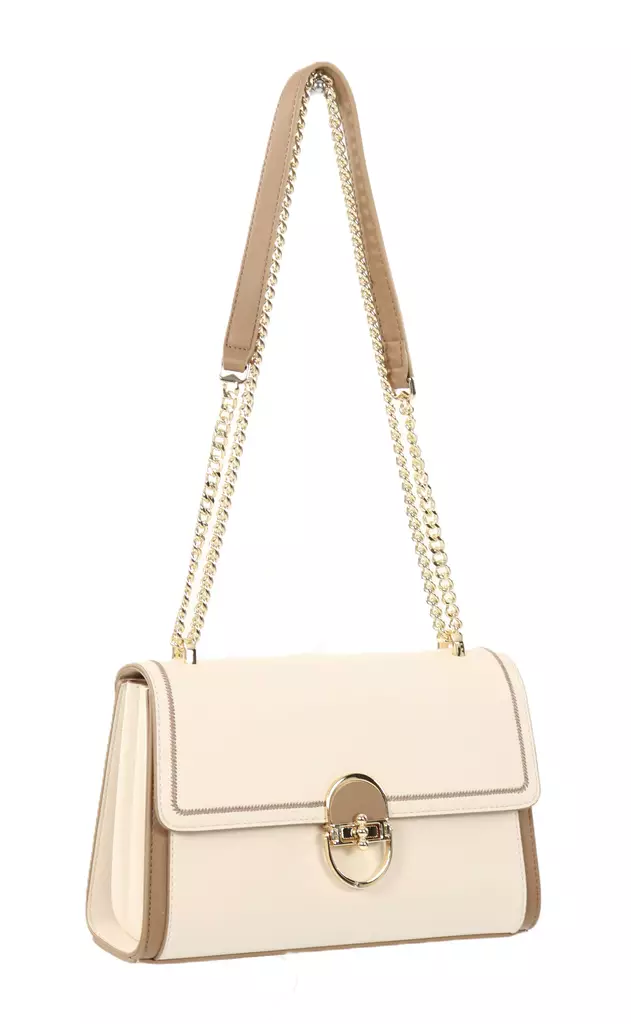 Nabo shoulder bag NK4126 beige - Handbags - 138293 - 1