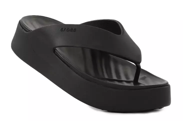 Crocs Women's Getaway Platform Flip-Flops Black - Women's mules - 138393 - 1
