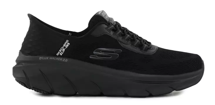 Skechers men's wide-last sneakers 232446/BBK D'LUX WALKER 2.0