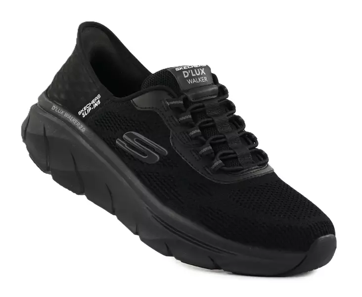 Skechers men's wide-last sneakers 232446/BBK D'LUX WALKER 2.0 - REZINATE black - Men's sneakers - 138443 - 1
