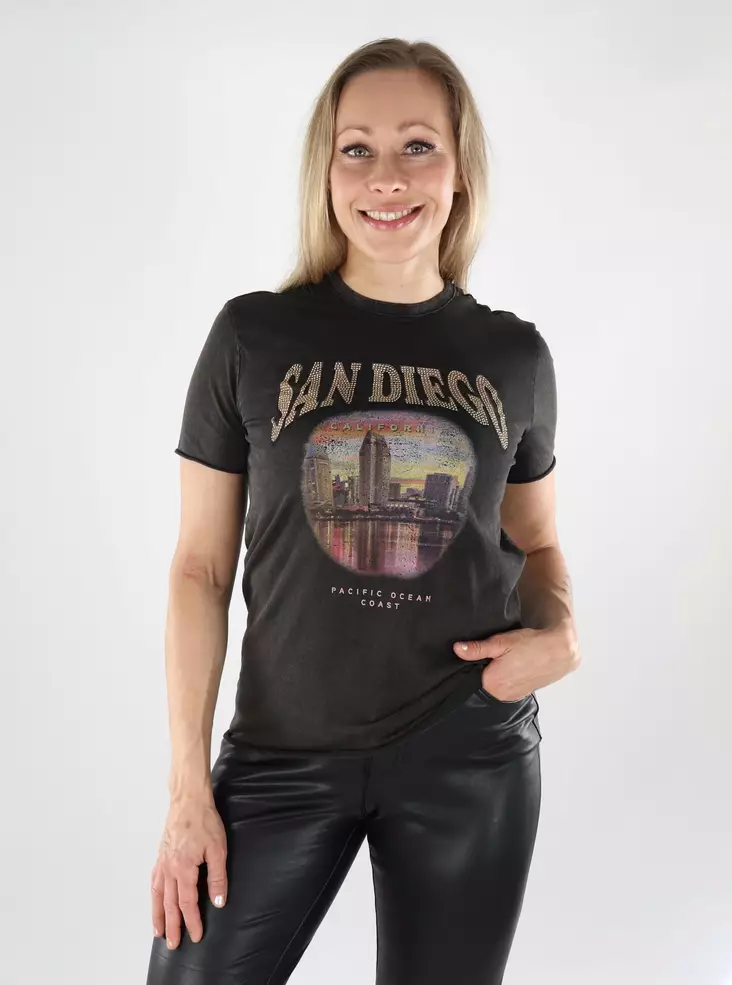 Only women's t-shirt black/San Diego - Women's T-shirts - 138873 - 1