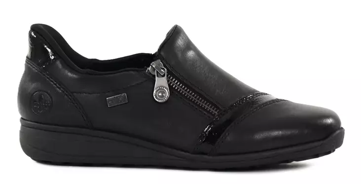 Rieker Women's Wide-Last Walking Shoes 47264-00 Black - Rieker women`s walking shoes - 138933 - 1