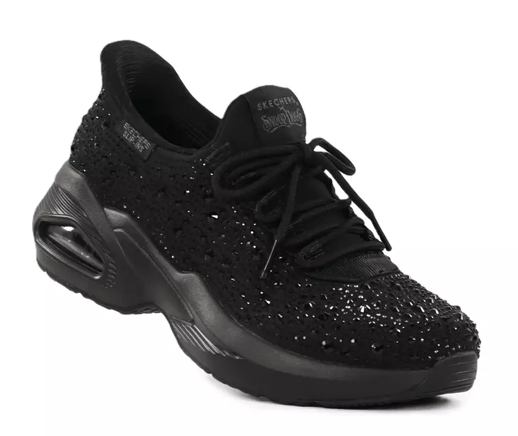 Skechers women's sneakers 186070/BBK M-UNO - RHINESTONE AIR black - Skechers women`s sneakers - 139373 - 1