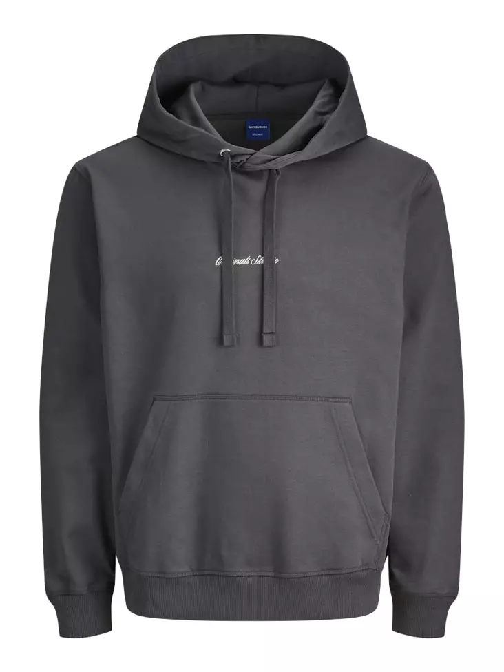Jack&Jones men's hoodie Norrebro dark grey - Men's hoodies - 139903 - 1