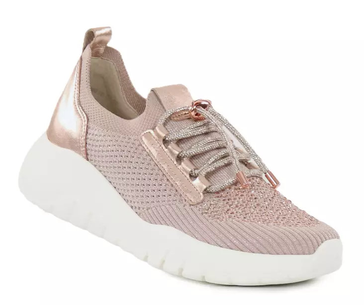 Gabor women's sneakers 45540 shine met. rouge glitter - Women's sneakers - 140533 - 1