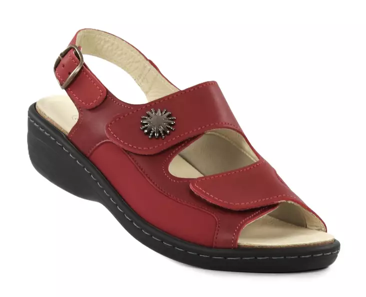 Belvida women's work shoes 10301 red - Women's work shoes - 140223 - 1