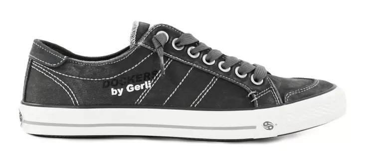 Dockers men's canvas sneakers 30ST027-790200 grey - Men's sneakers - 138183 - 1