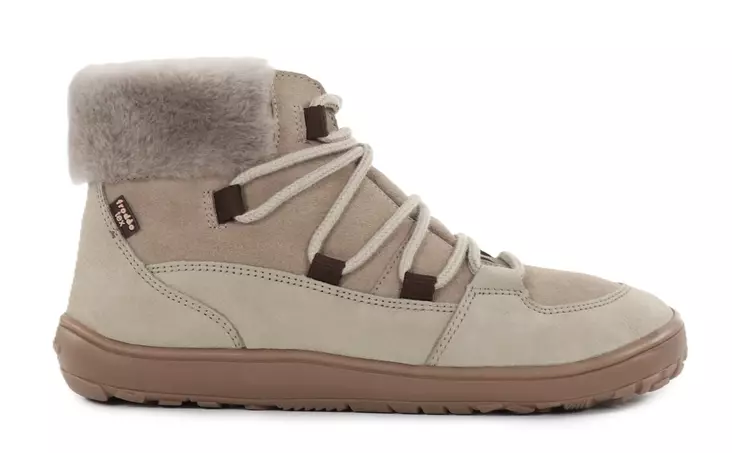 Froddo women's ankle barefoot shoes G3110269-3 taupe - Women's ankle boots - 139063 - 1