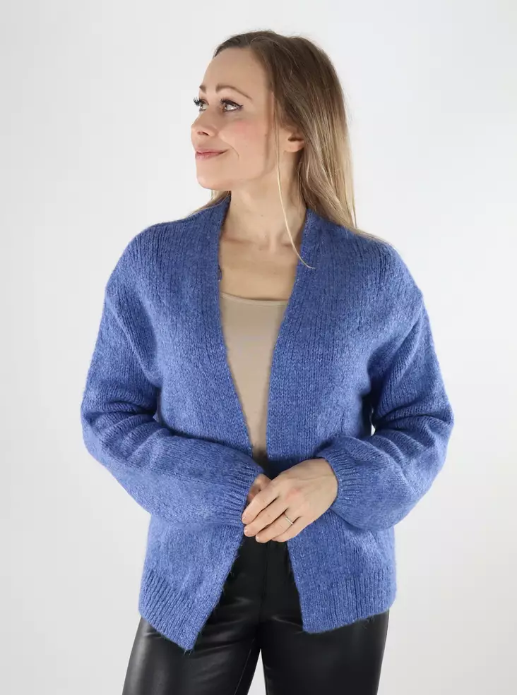 JDY women's Cardigan persian jewel - Women's knitwear - 140033 - 1