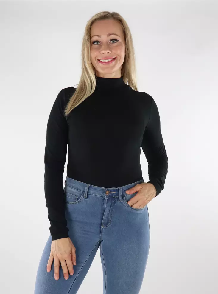 JDY Shirt new turtleneck black - Women's long sleeved shirts - 136523 - 1