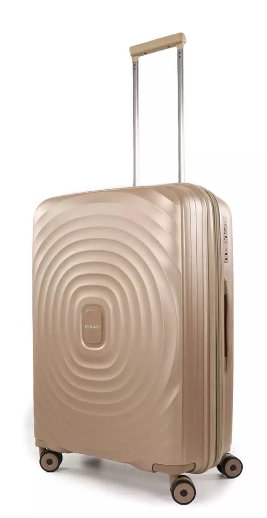 Migant Suitcase MGT26 champagne medium size - Travel bags - 140193 - 1