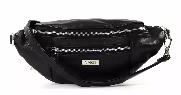 Nabo shoulder bag / belt bag NK2286 black - Handbags - 136373 - 1