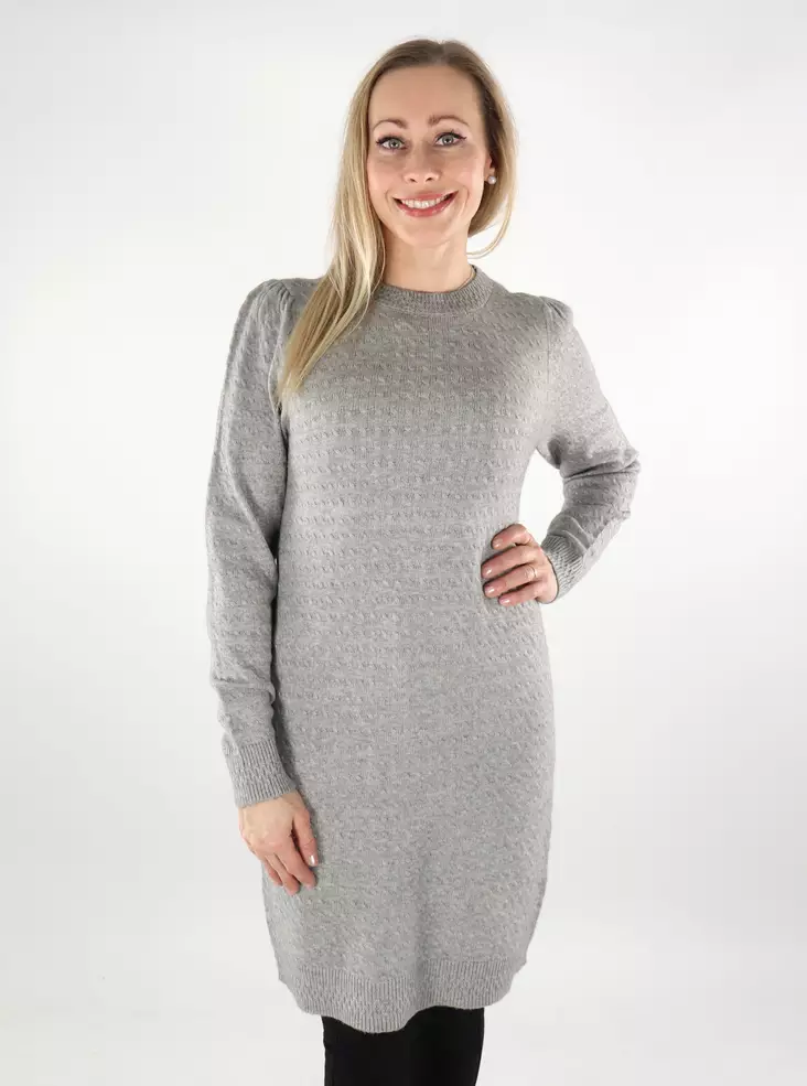Only Cardigan Puff medium grey - Women's knitwear - 137333 - 1