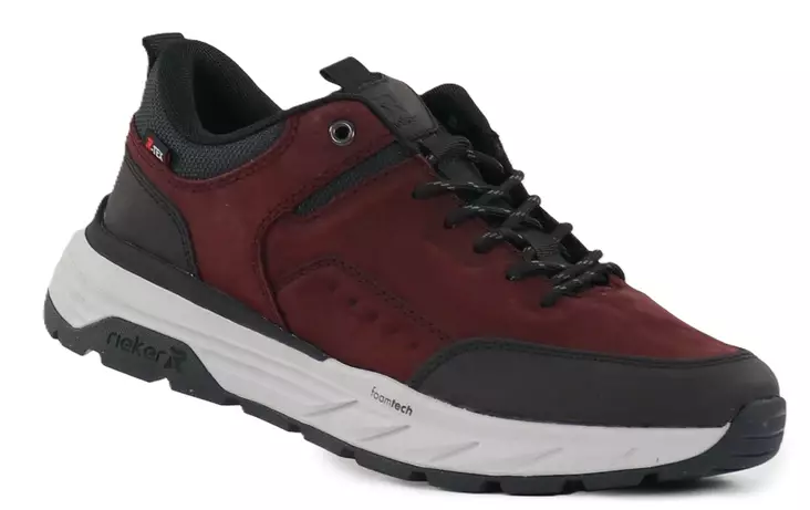 Rieker Walking Shoes 06103-35 burgundy - Men's walking shoes - 141403 - 1