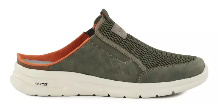 Rieker Mules B7390-54 green - Men's sandals - 140593 - 1