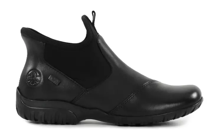 Rieker women's wide last ankle boots L4677-00 black - Rieker ankle boots - 139253 - 1