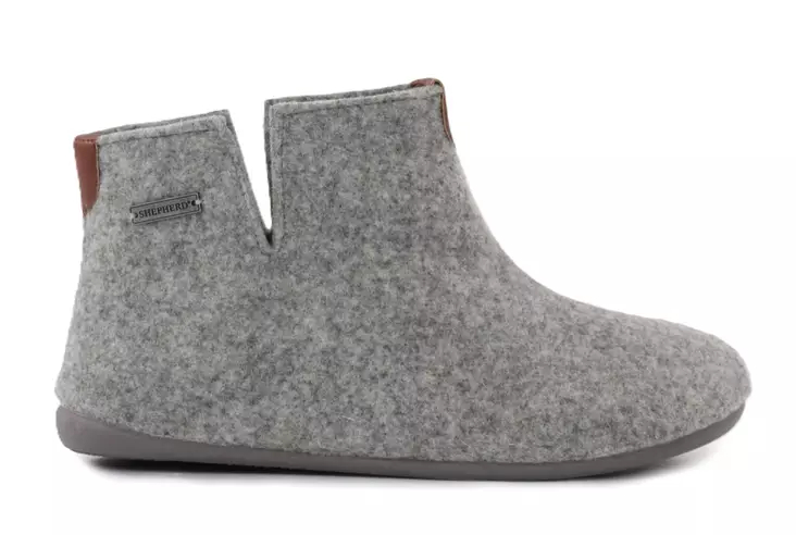 Shepherd women's slippers Ester grey - Women's slippers - 132273 - 1