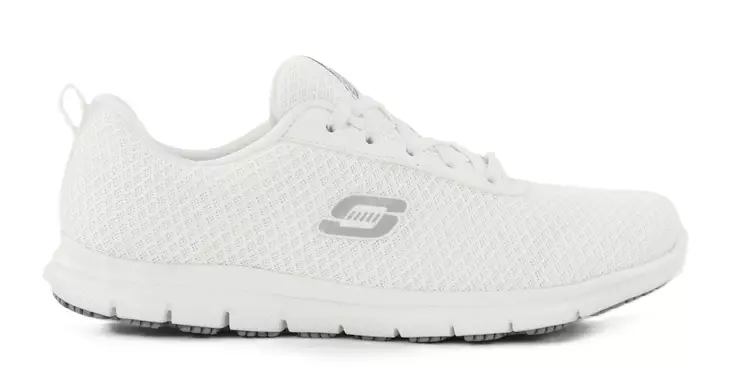 Skechers Work women's work shoes 77210EC/WHT GHENTER - BRONAUGH white - Skechers women's work shoes - 139343 - 1