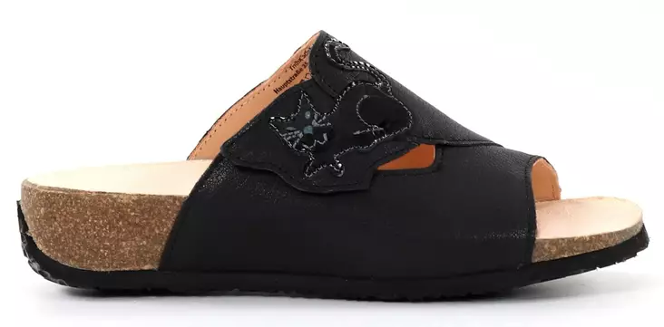 Think! women's flip-flops Mizzi 001172-0000 black - Women's work shoes - 137663 - 1