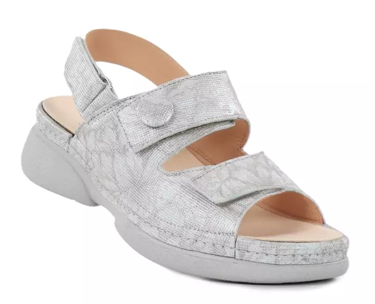 Think! women's work shoes 000960-9000 silver - Wide last working shoes - 140263 - 1