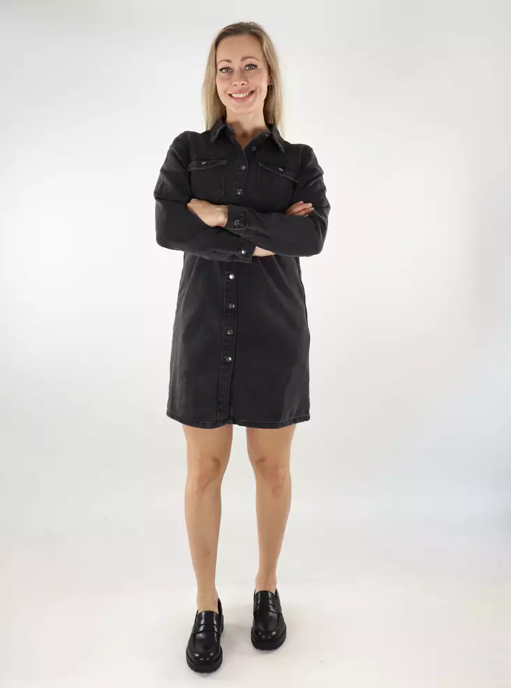 Vero Moda denim dress Short black denim - Dresses and tunics - 136953 - 1