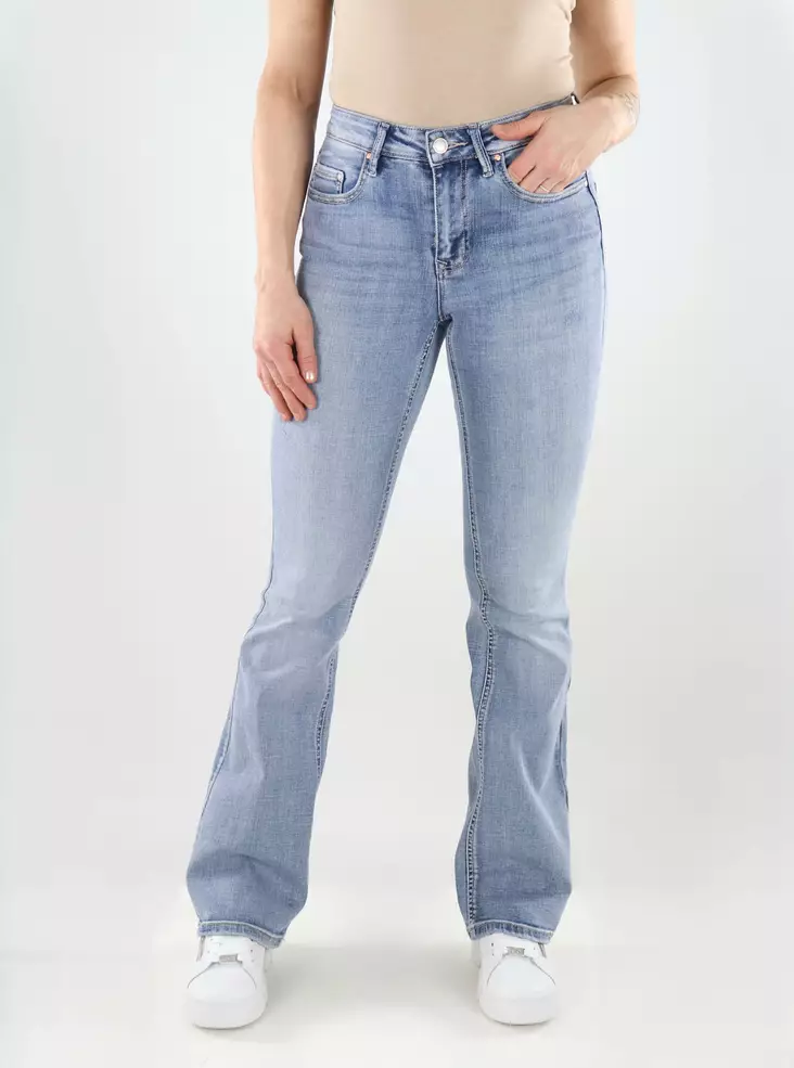 Vero Moda women's wide-leg jeans VMFLASH Flared light blue - Women's jeans - 140183 - 1