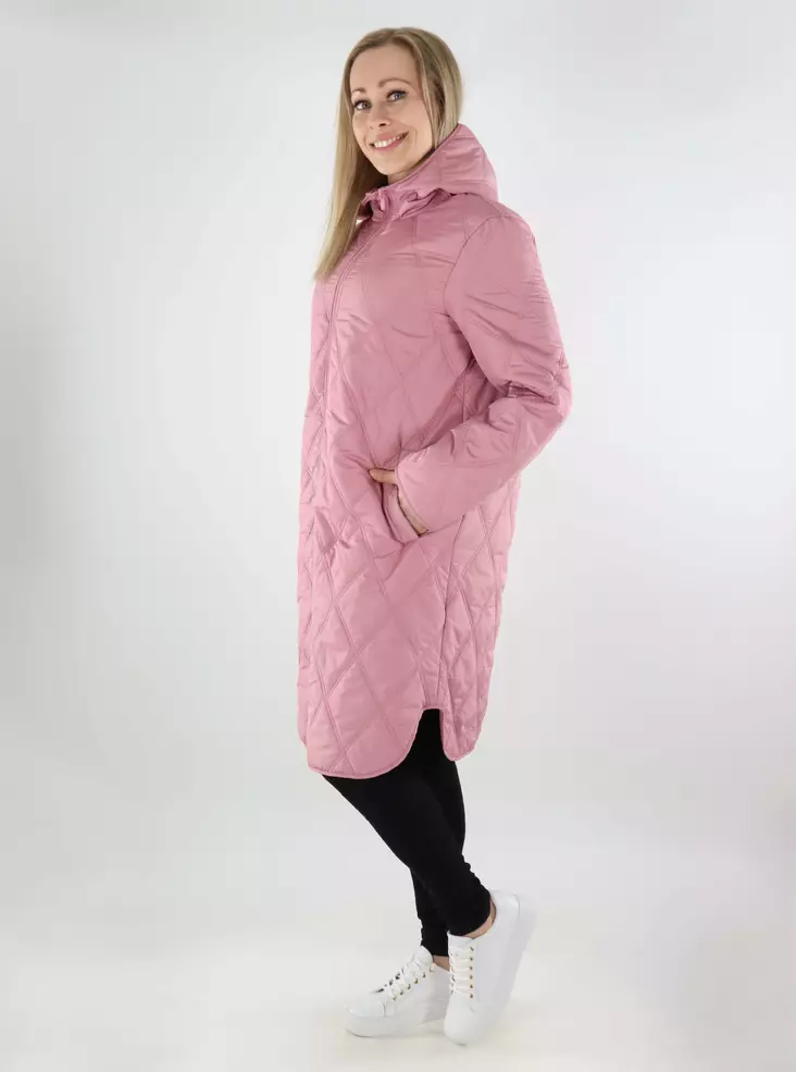 Vila hooded lightweight padded jacket Quila Hooded lilac - Women's light winter jackets - 137743 - 1