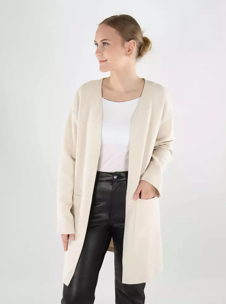 Vila women's cardigan/jacket VIGARDEN Long birch - Women's knitwear - 140123 - 1