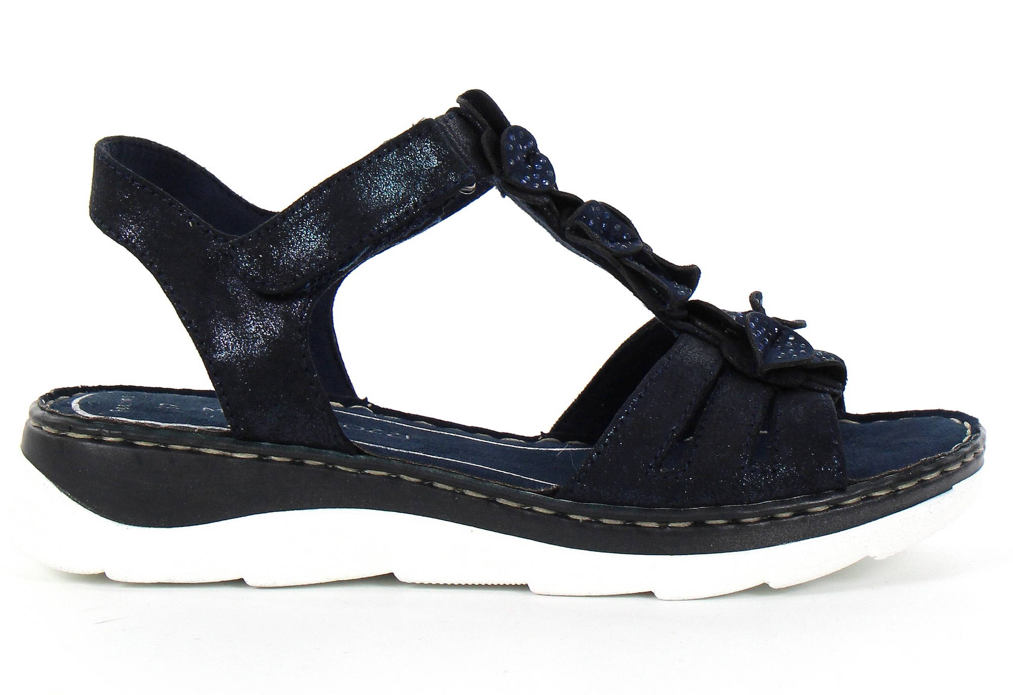 marco tozzi navy wedges