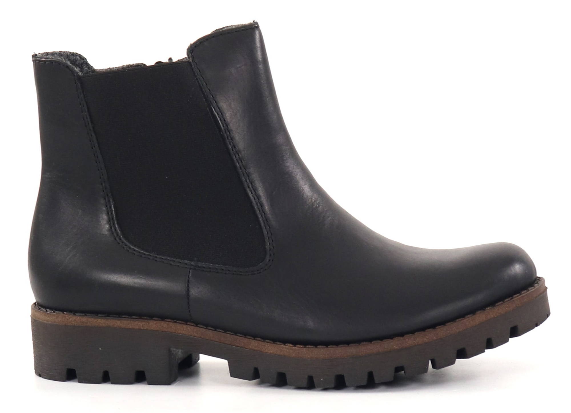 rieker leather ankle boots