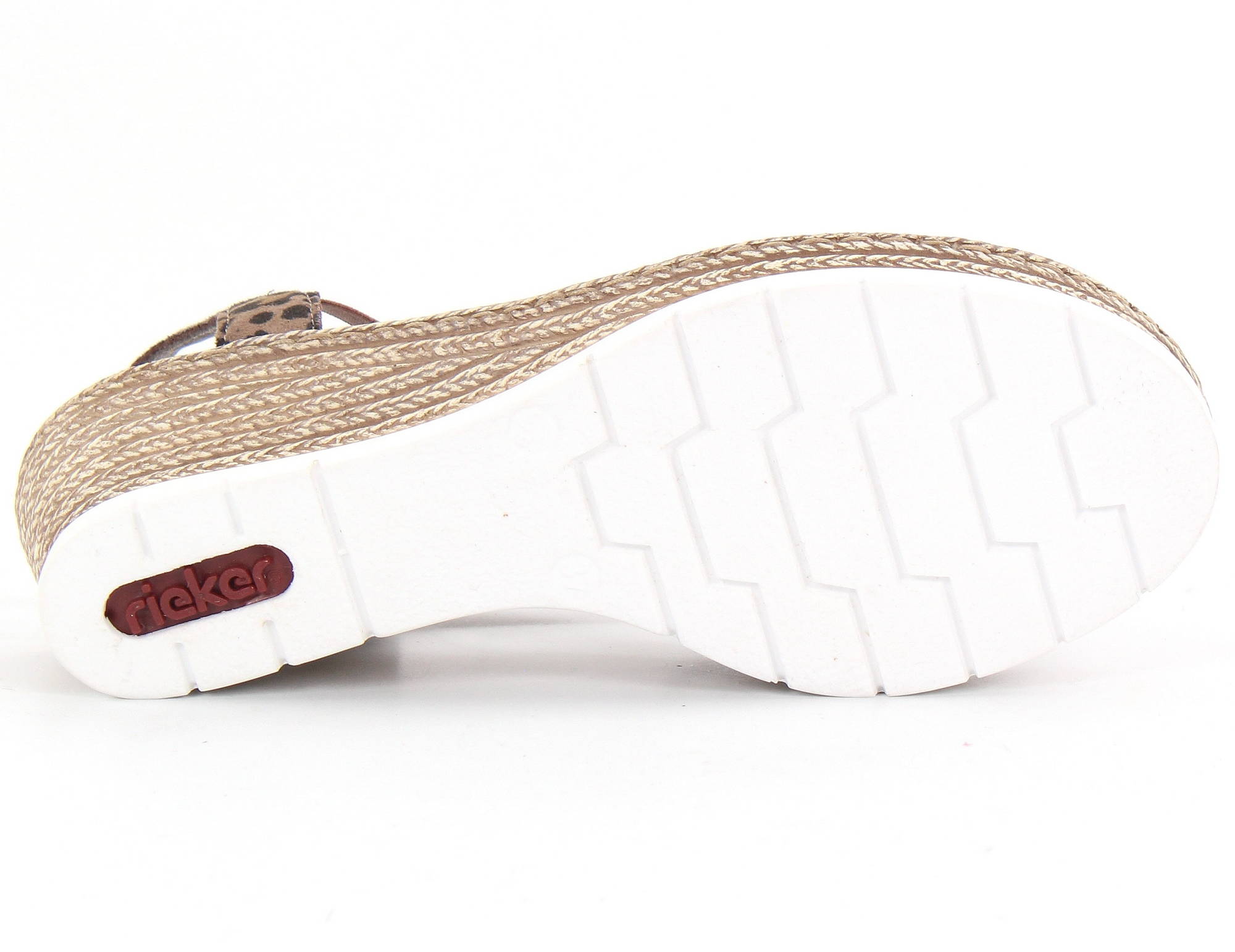 rieker sandal leopard