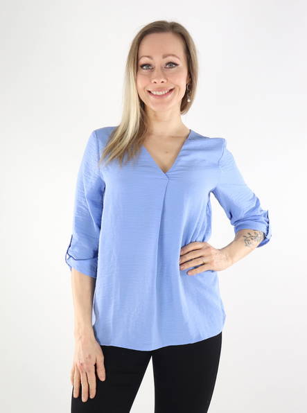 JDY women's shirt Divya 3/4 hydrangea - Women's long sleeved shirts - 135344 - 1