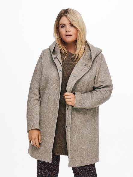 Only Carmakoma Plus size Women's Coat Sedona light walnut - Women's light jackets - 129104 - 2
