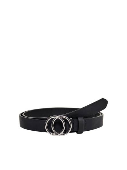 Only Carmakoma Belt pu black/silver - Women's belts - 132814 - 1