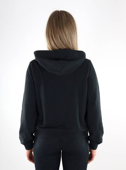 Only women's zippered sweatshirt Hood black - Women's hoodies and colleges - 135164 - 2