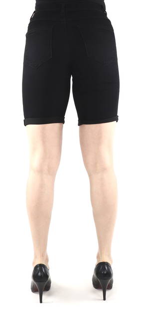Only Women's Shorts Rain life mid long, Black - Women's shorts and capris - 130794 - 2