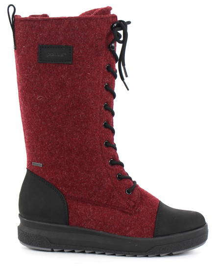 Pomar Felt Boots Jäätikkö wine felt - Women's boots - 132244 - 1