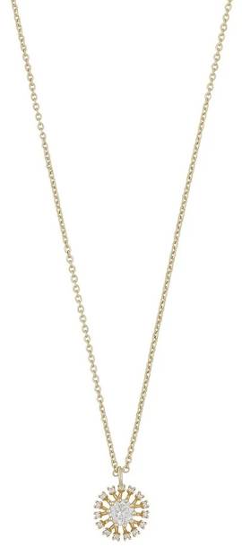 Snö of Sweden Necklace Wiz pendant g/clear - Necklaces - 134994 - 1