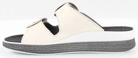 Think! Mules Meggie 86443-94, White - Women's work shoes - 125574 - 2