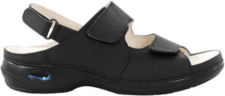 Nursing Care Machine washable sandals WG911 black - Women's work shoes - 112324 - 2