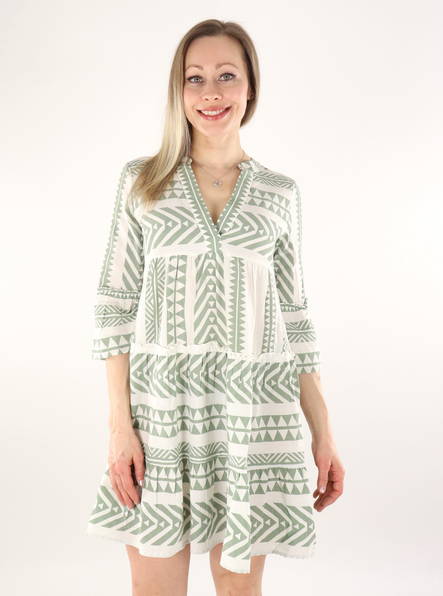 Vero Moda tunic/dress white/green - Dresses and tunics - 135814 - 1