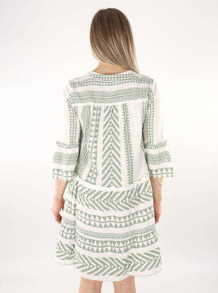 Vero Moda tunic/dress white/green - Dresses and tunics - 135814 - 2