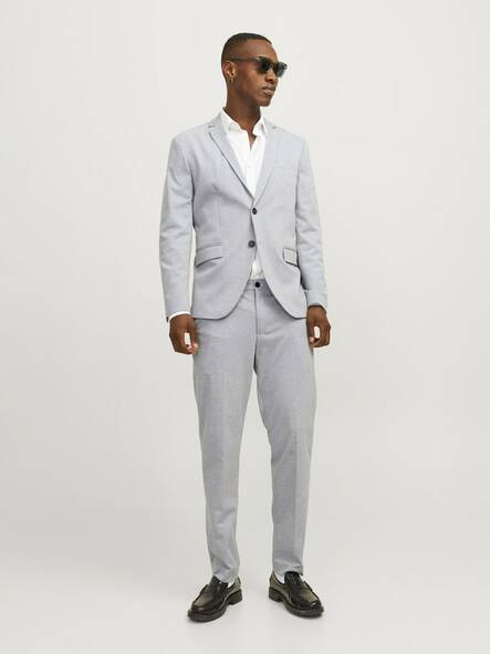 Jack&Jones men's blazer Jones Stretch harbor mist - Men's suits - 136304 - 2