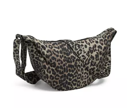 Pieces leopard print shoulder bag black/leo - Handbags - 137994 - 2