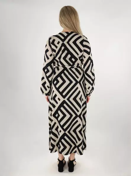 Vero Moda patterned dress Wrap silver lining/luki - Dresses and tunics - 138054 - 2