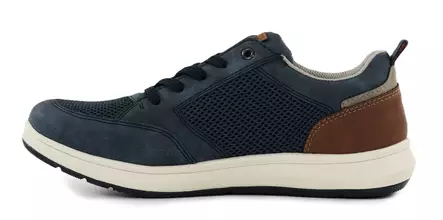 Rieker men's wide-last sneakers 16901-14 blue - Men's sneakers - 138374 - 2