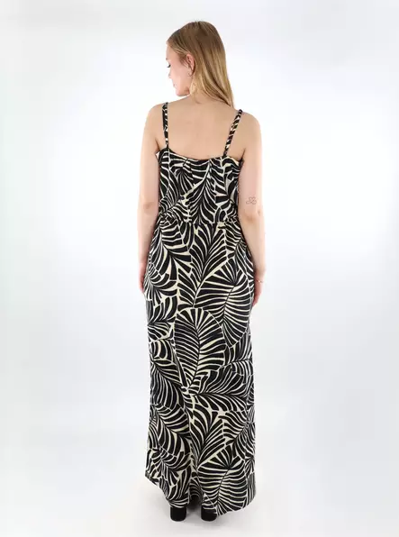 Only patterned maxi dress ONLNOVA Elite Strap black/611 la pal - Dresses and tunics - 138454 - 2