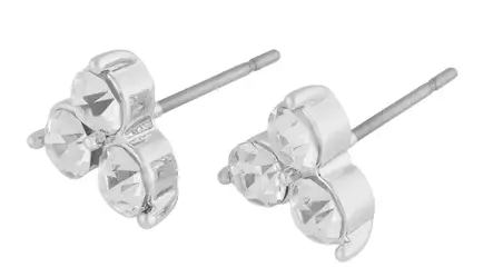 Snö of Sweden Earring Eira crystal silver/clear - Earrings - 140014 - 1